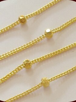 สร้อยคอ ทองแท้ 96.5% - น้ำหนัก 15.2 กรัม (1 บาท)