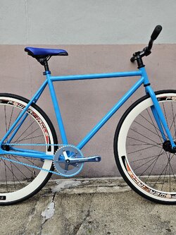 รถจักรยานฟิกเกียร์ เฟรมเหล็ก