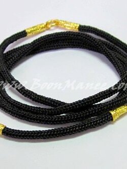 สร้อยเชือก ข้อ-ตะขอทองแท้ 96.5% (3 ห่วง)