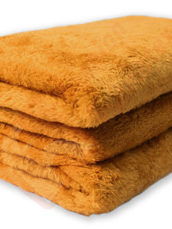 ผ้าห่มพระ ขนยาวหนา