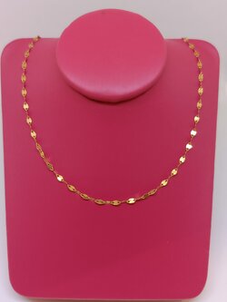 สร้อยคออิตาลี่สำหรับสุภาพสตรี เส้นบางเบา เหมาะซื้อเป็นของขวัญครับ