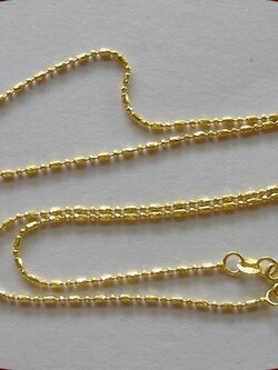 สร้อยคอ ทองแท้ 96.5% ลายปล้องคั่นบอล น้ำหนัก 3.8 กรัม