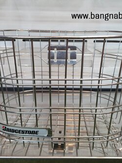 ตะกร้าสแตนเลส XL ใบหนา ใหญ่พิเศษ ของญี่ปุ่นแท้