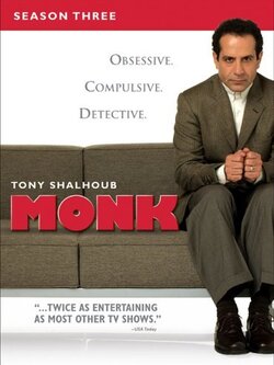 Monk Season 3 นับสืบจิตป่วน (DVD 4 แผ่น บรรยายไทย) นักสืบไอคิวระดับเทพที่ขัดแย้งกับพฤติกรรมสุดแปลก บังเกิดเป็นความฮา