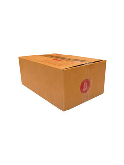กล่องไปรษณีย์แบบฝาชน Size D เกรด KA125/M (10 ใบ)