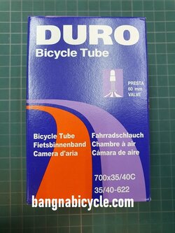 ยางใน DURO 700c x 35/40 จุ๊บเล็ก 60 mm