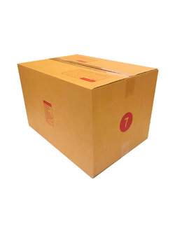 กล่องไปรษณีย์แบบฝาชน Size 7 เกรด KA125/M (10 ใบ)