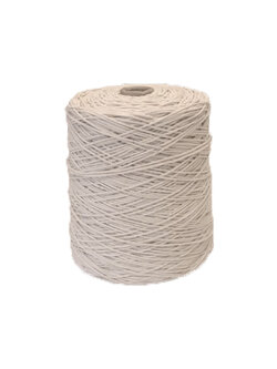 เชือกขาวเกลียวเบอร์ 18 ฟอกสีขาว ขนาด 1 กิโลกรัม