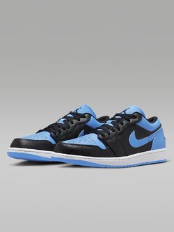 Nike Air Jordan 1 Low Black University Blue