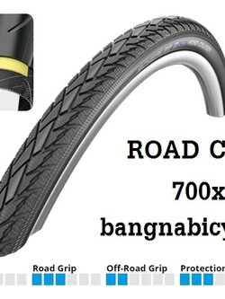 ยางนอก Schwalbe 700 x 32 ROAD CRUISER (ขอบสะท้อน)