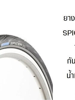 ยางนอก Schwalbe Spicer 700 x 30c ขอบสะท้อน
