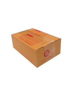 กล่องไปรษณีย์แบบฝาชน Size 0 เกรด KA125/M (10 ใบ)