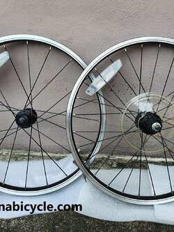 [มือ 1] ล้อถอดจากรถพับ DAHON ขนาด 20 - 406