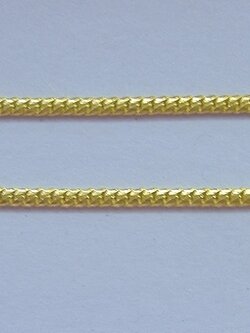 สร้อยคอ ทองแท้ 96.5% ลายบิดนูน- น้ำหนัก 7.6 กรัม