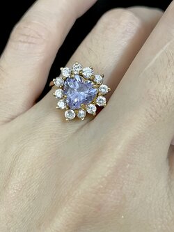 แหวนเพชรรัสเซีย ทองแท้