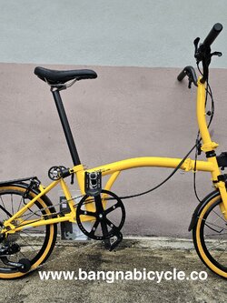 รถพับแบบบรอมตั๊น Mint T9C 349C 9SP มีให้เลือก 7 สี (สีอัพเดทตามภาพ 10/25)