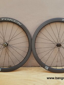 ล้อเสือหมอบคาร์บอนดิสเบรค Carbon Disc TOKEN D45C