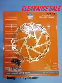 ใบดิสเบรค Alligator ขนาด 160 mm 6 รู