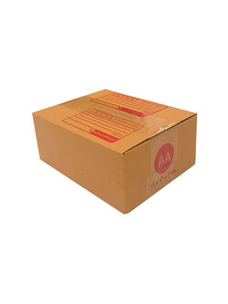 กล่องไปรษณีย์แบบฝาชน Size AA เกรด KA125/M (10 ใบ)
