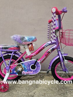 รถเด็กผู้หญิง Sense 12 นิ้ว