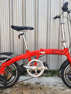 [SALE 34%] รถจักรยานพับได้ CHEVROLET F - 4 ขนาด 16 นิ้ว