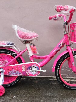 [หมด] ลรถเด็กผู้หญิง ลายเจ้าหญิง Princess 16 นิ้ว (5-8 ปี)