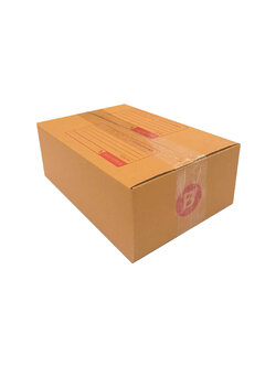 กล่องไปรษณีย์แบบฝาชน Size B เกรด KA125/M (10 ใบ)