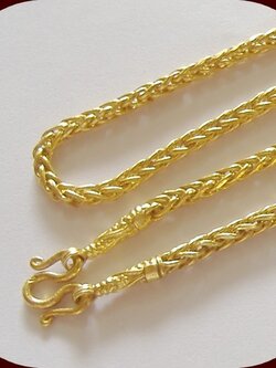 สร้อยคอ ทองแท้ 96.5% - น้ำหนัก 15.2 กรัม (1 บาท)