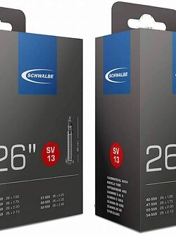 ยางใน Schwalbe SV13 26 x 1.5 / 2.5 จุ๊บเล็ก 40L