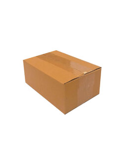 กล่องไปรษณีย์แบบฝาชน Size 00 ไม่มีพิมพ์ เกรด KA125/M (10 ใบ)