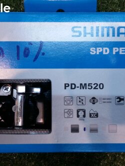 บันไดเสือภูเขา Shimano PD M520