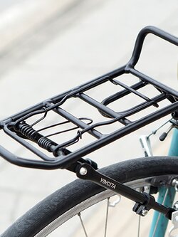 ตะแกรงหน้าติดหลักวีเบรค มีที่หนีบ Vincita [ส่งฟรี Ems]