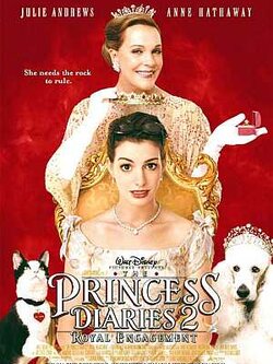 The Princess Diaries ภาค 1 + ภาค 2 /Dvd พากย์ไทย <สกรีนทุกแผ่น>