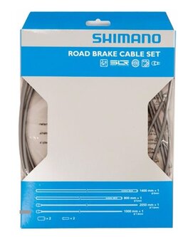 [SALE 50%] ชุดสายเบรคหมอบ Shimano PTFE สาย SIL-TEC หน้า/หลัง