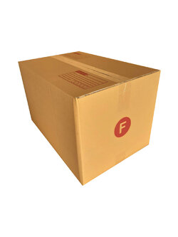 กล่องไปรษณีย์แบบฝาชน Size F ใหญ่ เกรด KA125/M (10 ใบ)