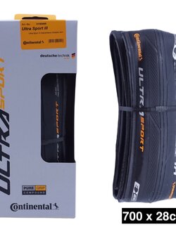 [SALE 50%] ยางนอกรถทัวร์ริ่งขอบพับ 700 x 28c Continental Ultra Sport III