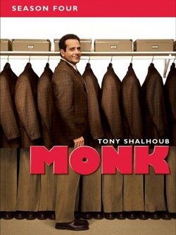 Monk Season 4 นับสืบจิตป่วน (DVD 4 แผ่น บรรยายไทย) นักสืบไอคิวระดับเทพที่ขัดแย้งกับพฤติกรรมสุดแปลก บังเกิดเป็นความฮา