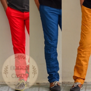 กางเกงขายาว ขากระบอก