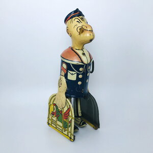 30's Marx Walking Popeye Tin Toy ของเล่นสังกะสีป๊อปอาย