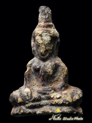 พระท่ากระดานพิมพ์ใหญ่ กรุศรีสวัสดิ์ กรุวัดบน แบบหน้ามงคลหรือหน้าลักยิ้ม(โชว์พระ)