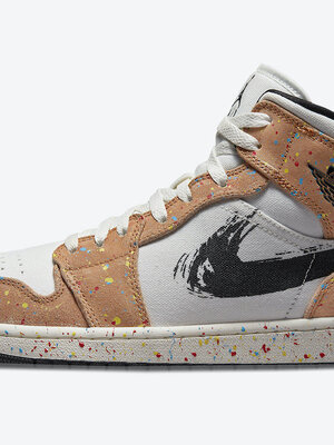 Nike Air Jordan 1 Mid SE Brushstroke
