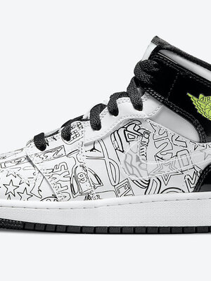 Nike Air Jordan 1 Mid GS “DIY”