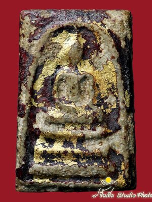 พระสมเด็จวัดระฆัง พิมพ์ใหญ่ ลงรักจีนปิดทองเก่า(โชว์พระ)