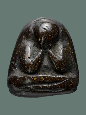 พระปิดตาหลวงพ่อแก้ว พิมพ์ใหญ่หลังแบบ วัดเครือวัลย์ จ.ชลบุรี (โชว์พระ)