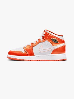 Nike Air Jordan 1 Mid SE GS 'Electro Orange'
