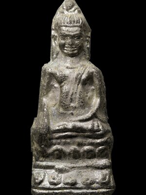 พระหูยานบัวสองชั้น กรุใหม่ วัดพระศรีรัตนมหาธาตุ จ.ลพบุรี