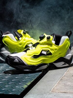 Reebok Instapump Fury 95 White Yellow
