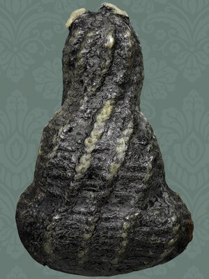 พระปิดตาพิมพ์ใหญ่ลงรักดำถักเชือก หลวงปู่ยิ้ม วัดหนองบัว จ.กาญจนบุรี (โชว์พระ)