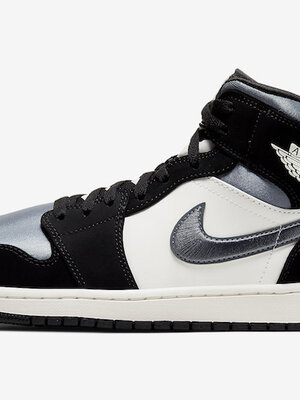 Nike Air Jordan 1 Mid SE Satin Grey