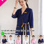 เสื้อกาวน์แบบผูกข้าง ++คลิกภาพดูรายละเอียดด้านใน เสื้อกาวน์ร้านเสริมสวย เสื้อกาวน์คลินิก เสื้อคลุมคลินิกความงาม เสื้อคลุมคลินิกศัลกรรม เสื้อคลุมพนักงาน